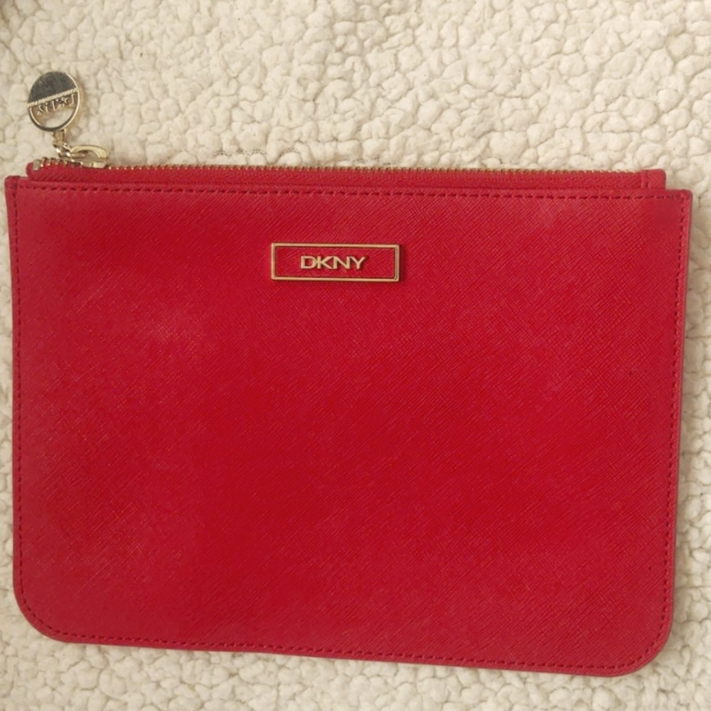 DKNY zippered pouch